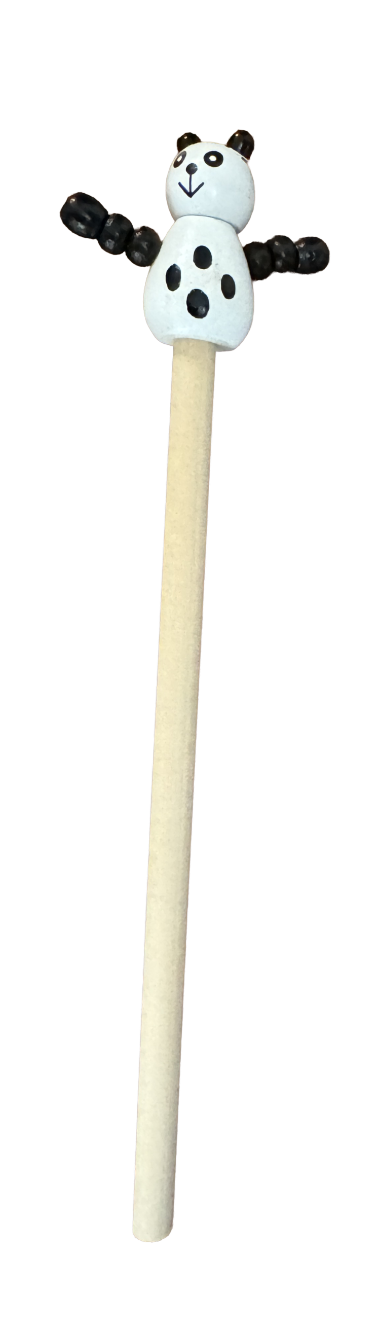 Lápiz de madera con oso panda 🐼
