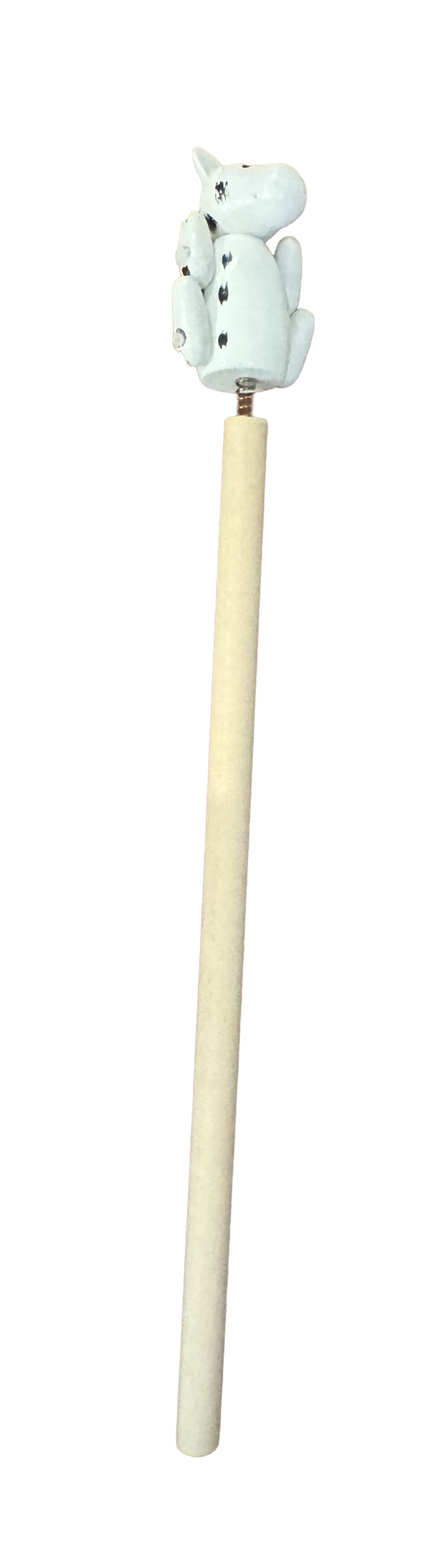 Lápiz de madera con vaca 🐮
