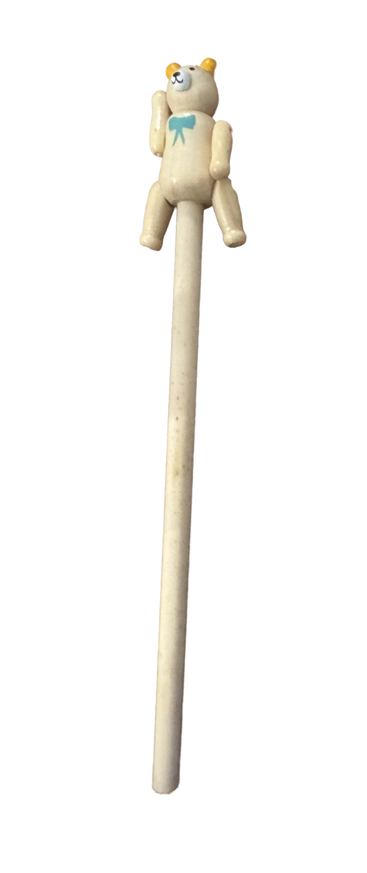 Lápiz de madera con oso 🐻