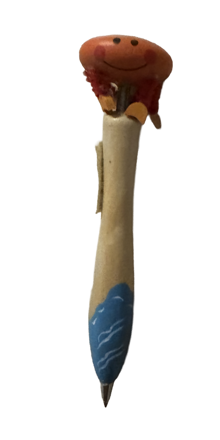 Bolígrafo de madera marino cangrejo 🦀