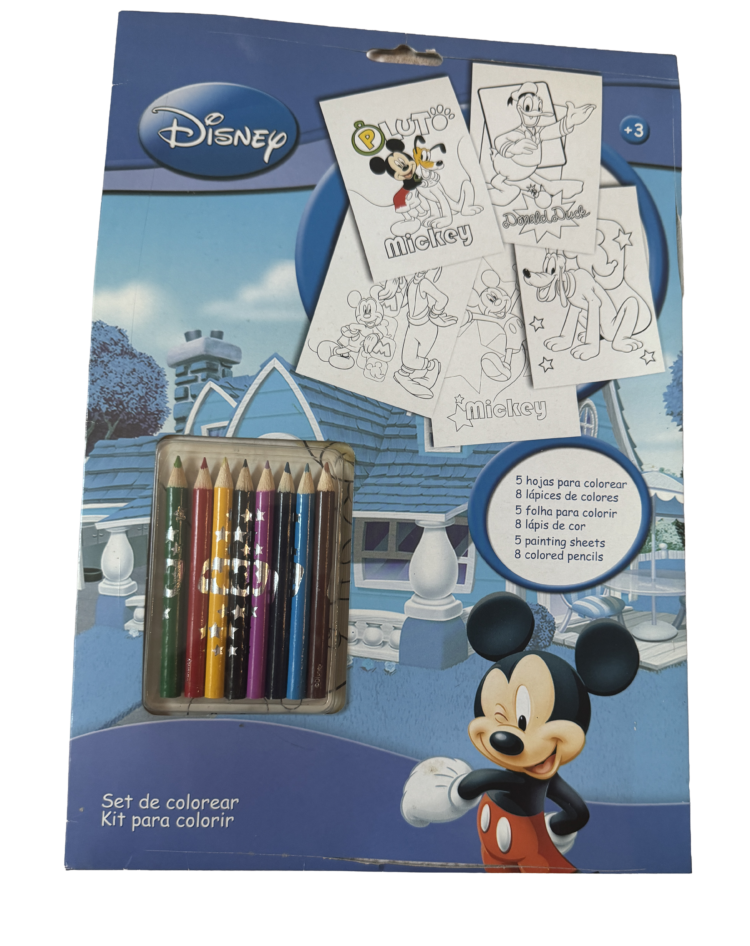 Set para colorear Mickey Disney