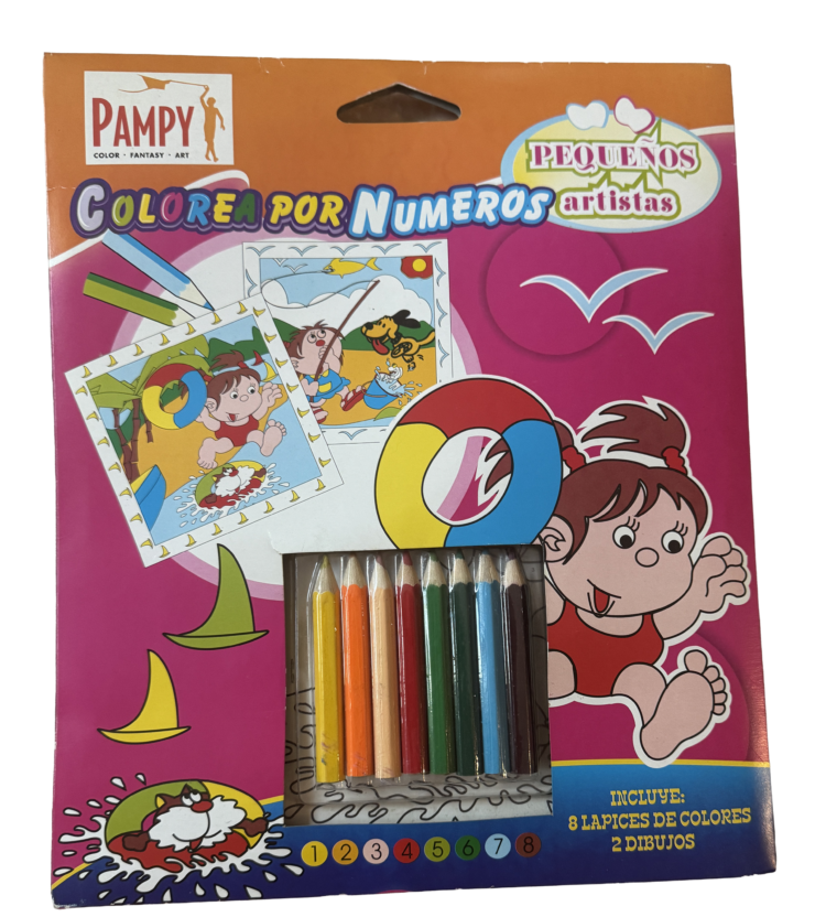 Set para colorear