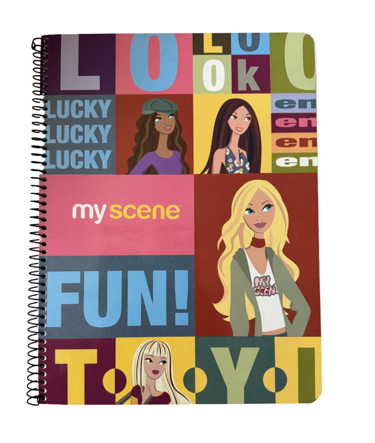 Libreta A4 My Scene una raya