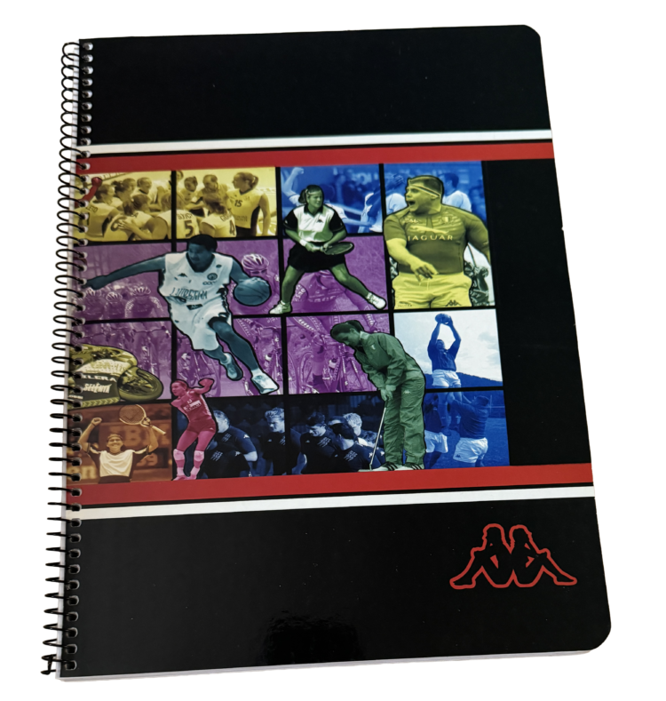 Libreta A4 Kappa una raya con taladros