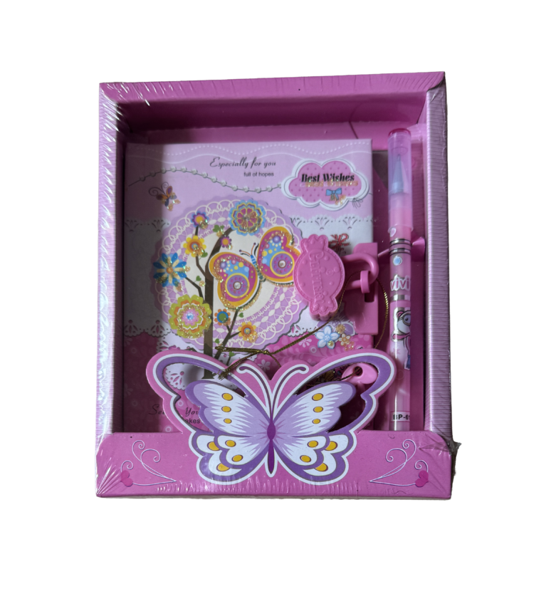 Diario Mariposas con candado